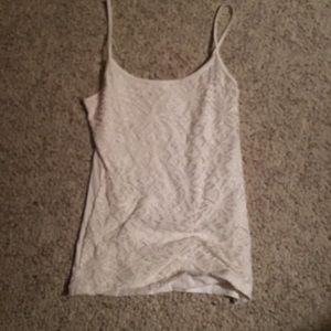 White tank top
